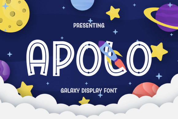 Apolo: A Playful Display Font for Creative Projects