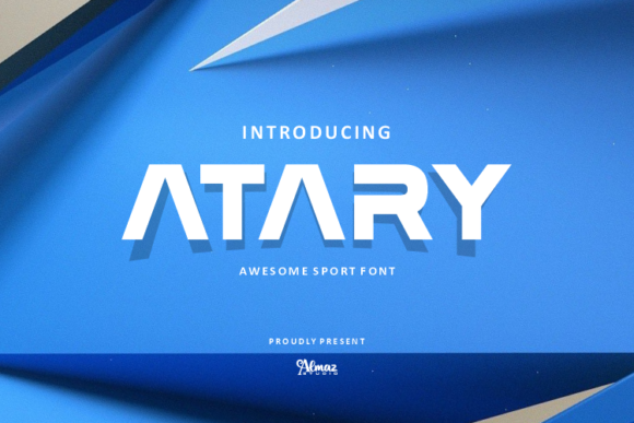 Atary: The Bold Font Redefining Futuristic Design