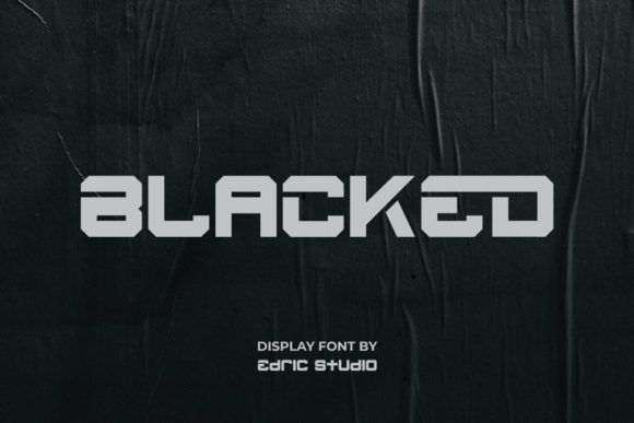 Blacked: Why This Bold Display Font Is the Secret Weapon for High-Impact Design