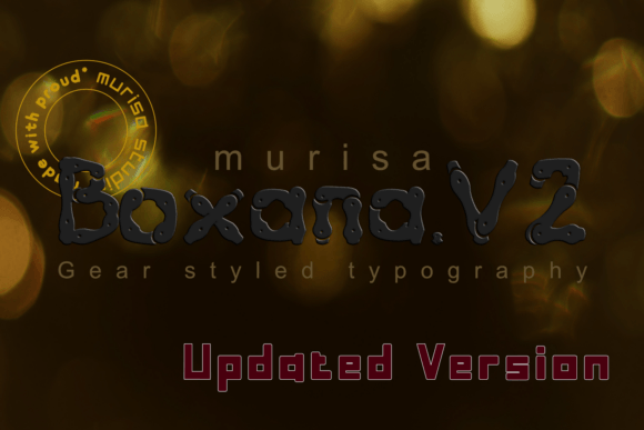 Boxana: The Bold Display Font for High-Impact Design