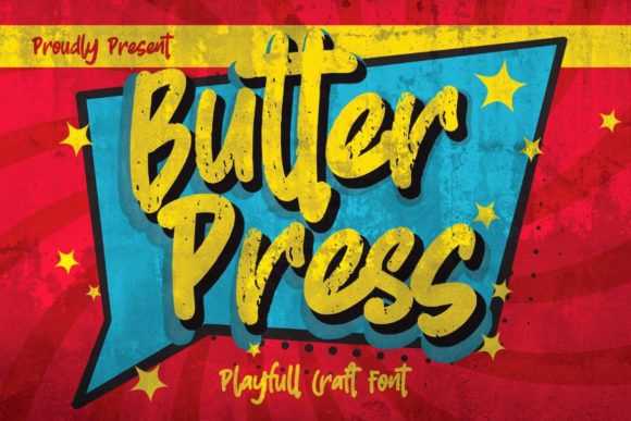 Butterpress: The Quirky Display Font That Elevates Your Brand Identity