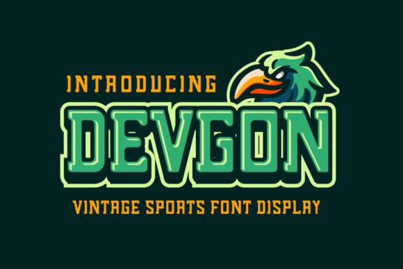 Devgon Font: A Bold, Textured Choice for Impactful Design