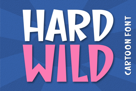 Hard Wild Font: A Friendly Display Choice for Creative Projects