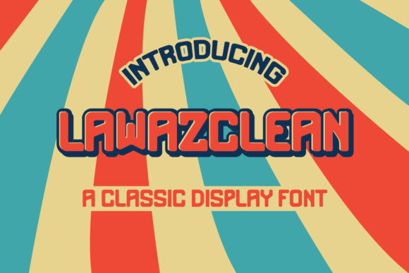 Lawazclean: Bold Typography for Impactful Design