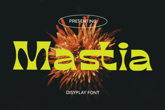 Mastia: A Bold Western Display Font for Distinctive Branding
