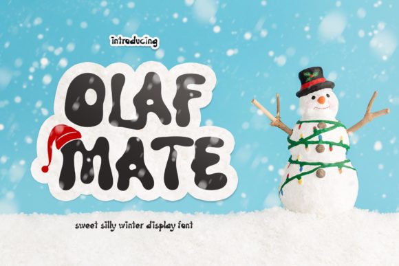 Olaf Mate: The Cool, Casual Display Font That Brings Authenticity to Every Project