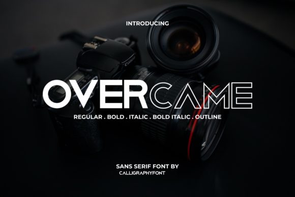 Overcame: Redefining Bold Typography for Modern Design