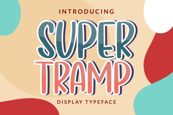 Super Tramp: A Cool, Casual Display Font for Creative Projects