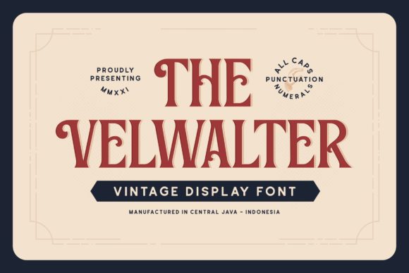 Velwalter: Adding Vintage Charm to Modern Designs