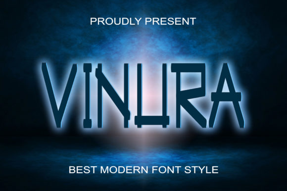 Vinura: Elevate Your Designs with a Modern Display Font