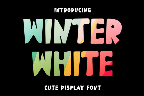 Why Winter White Is the Bold Display Font Your Design Needs